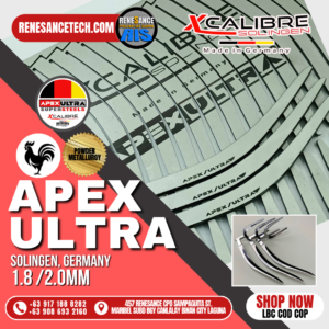 Xcalibre Apex Ultra Uncut Plate Good for 27-30 pcs