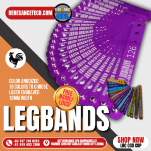 Renesance Aluminum Legbands