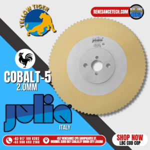 Julia Yellow Tiger DMO5 Flat / STD Ground HSS Precuts