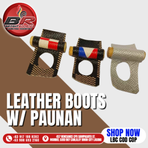 Leather Boots with Paunan