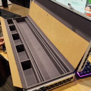 Aluminum Tari Case 72 Capacity